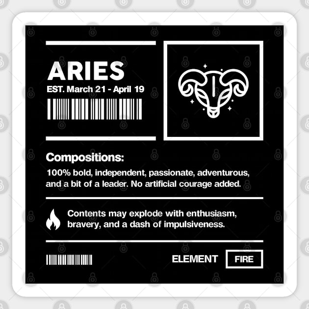 Aries Sticker by artslaves